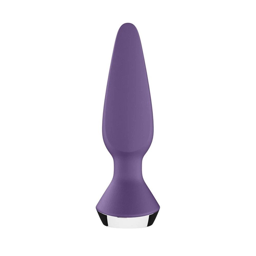 Анальная смарт-вибропробка Satisfyer Plug-ilicious 1 Purple