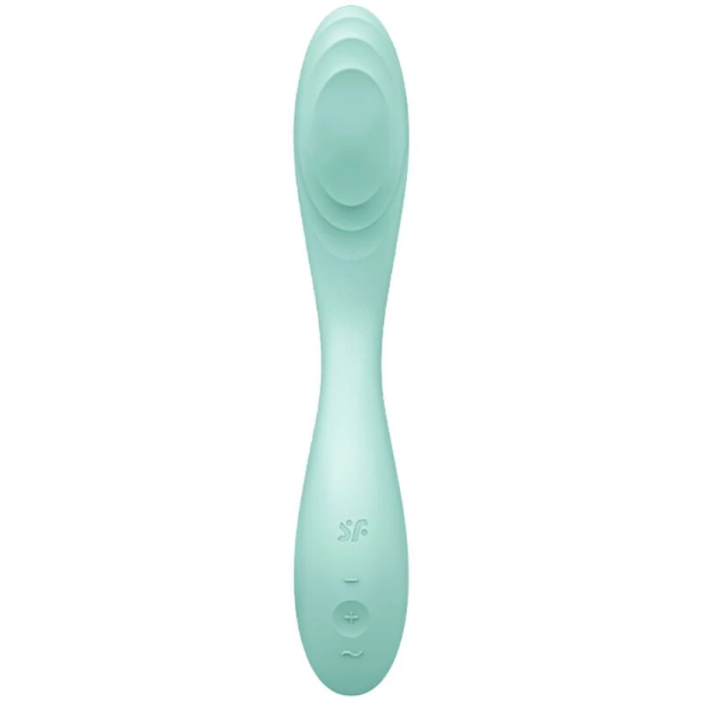 Вибратор с жемчужной стимуляцией точки G Satisfyer Rrrolling Pleasure Mint