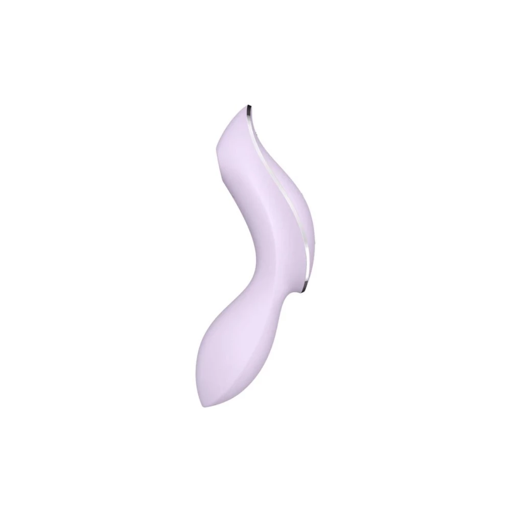 Вакуумный стимулятор с вибрацией Satisfyer Curvy Trinity 2 Violet