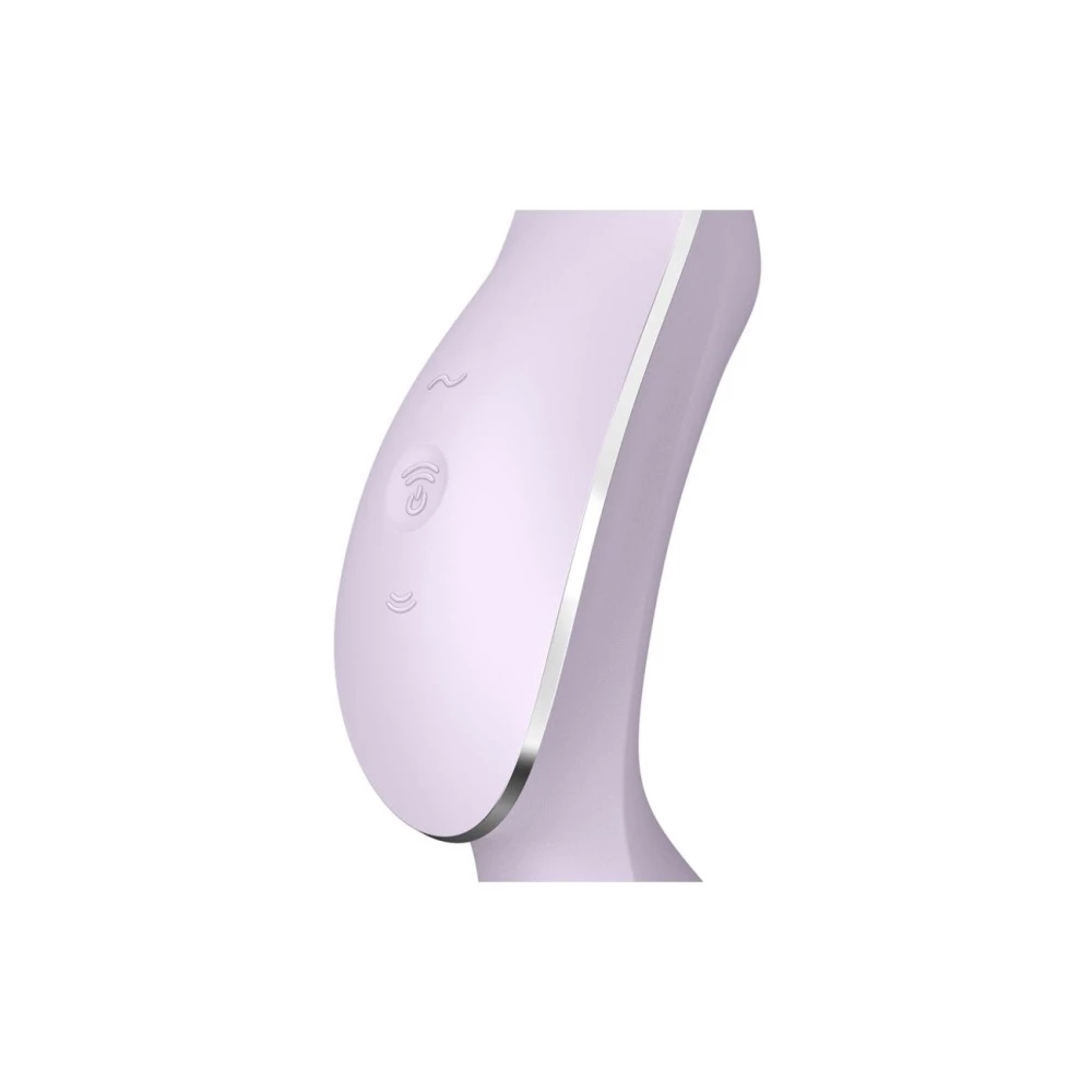 Вакуумный стимулятор с вибрацией Satisfyer Curvy Trinity 2 Violet