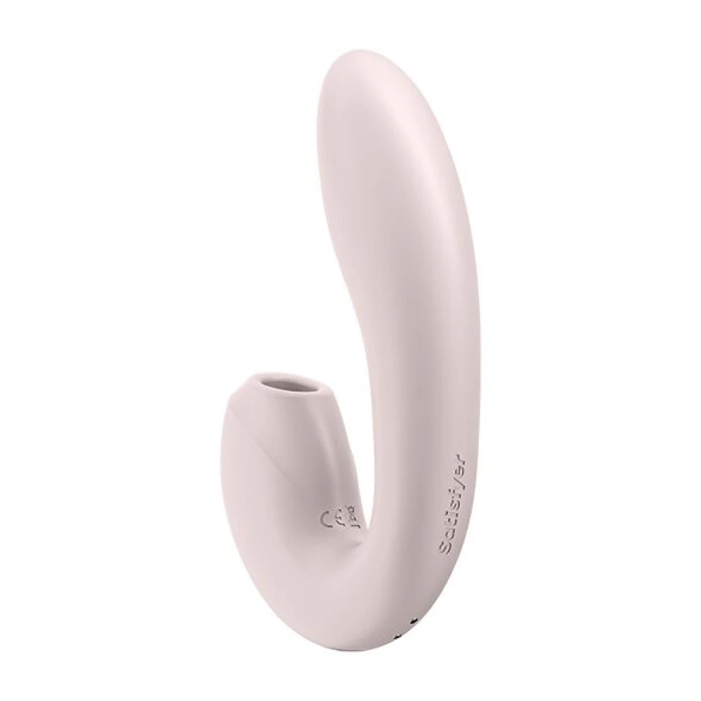 Вакуумный смарт вибратор Satisfyer Sunray Pink, 4 положения ствола