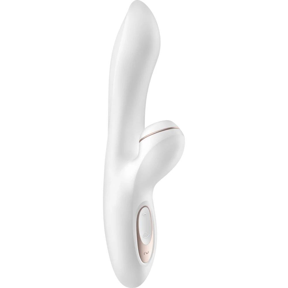 Вакуумный вибратор кролик Satisfyer Pro Plus G-Spot Rabbit, первый кролик с вакуумом и вибрацией