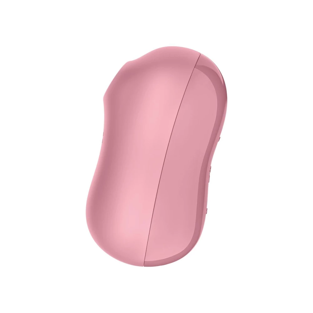 Вакуумний стимулятор із вібрацією Satisfyer Cotton Candy Light Red