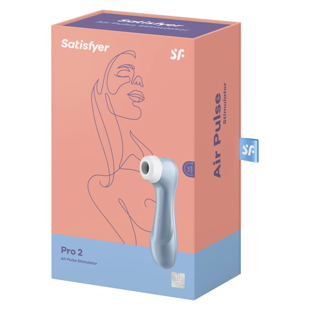 Вакуумный клиторальный стимулятор Satisfyer Pro 2 Blue