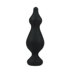 Анальная пробка Adrien Lastic Amuse Big Black(L) с двумя переходами, макс. диаметр 4,4 см