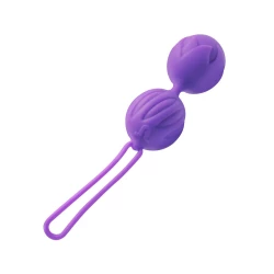 Вагинальные шарики Adrien Lastic Geisha Lastic Balls Mini Violet (S), диаметр 3,4 см, масса 85 г