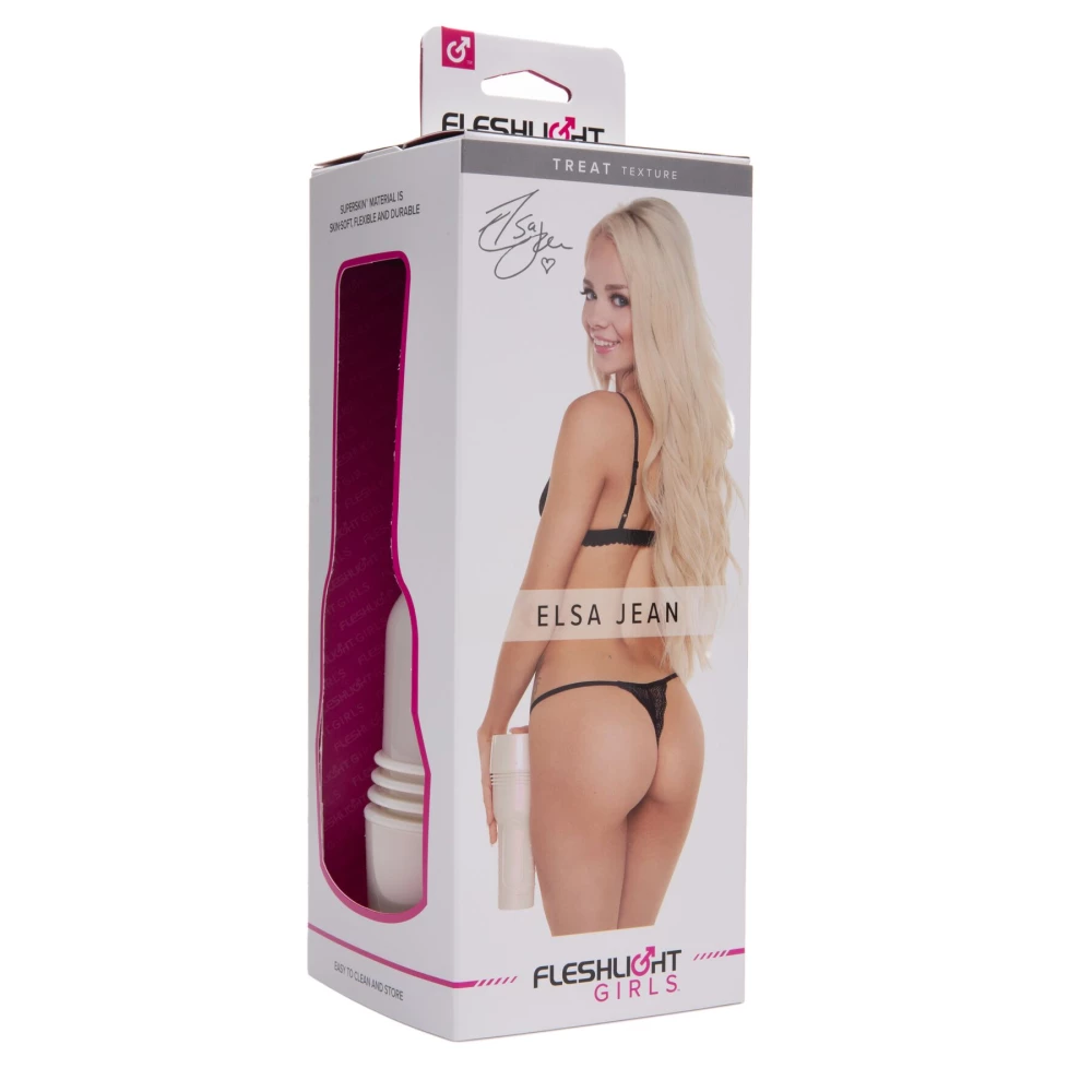 Мастурбатор Fleshlight Girls: Elsa Jean - Treat, из слепка ануса, очень нежный