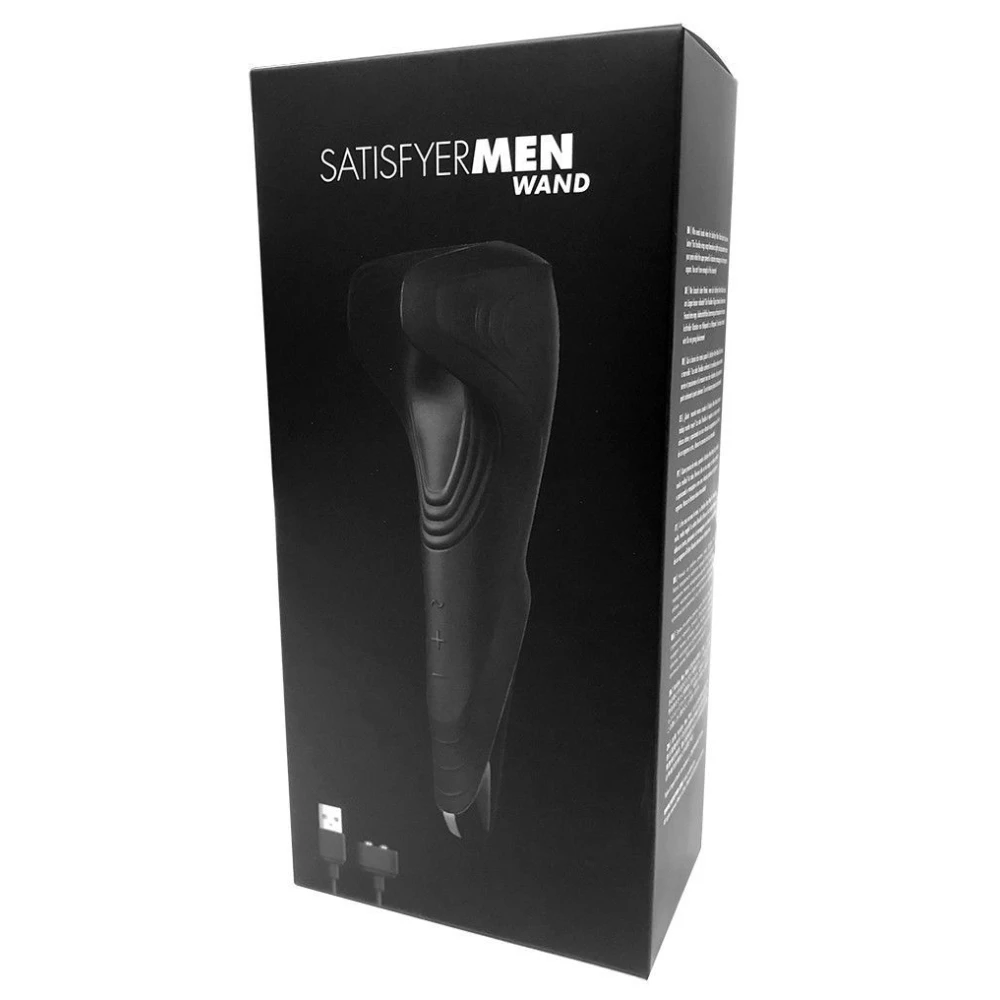 Мастурбатор Satisfyer Men Wand, многофункциональный, отлично для пар, вибро-минет.