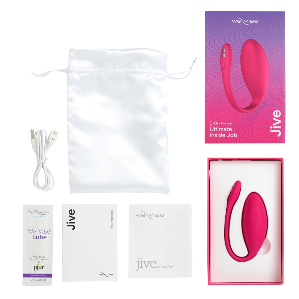 Смарт-виброейте We-Vibe Jive Electric Pink