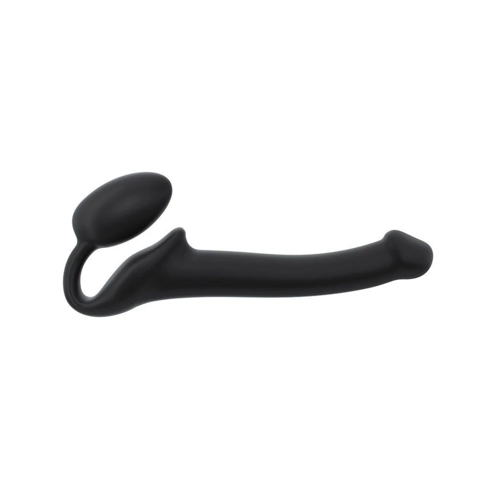 Безременный страпон Strap-On-Me Black S, полностью регулируемый, диаметр 2,7 см.