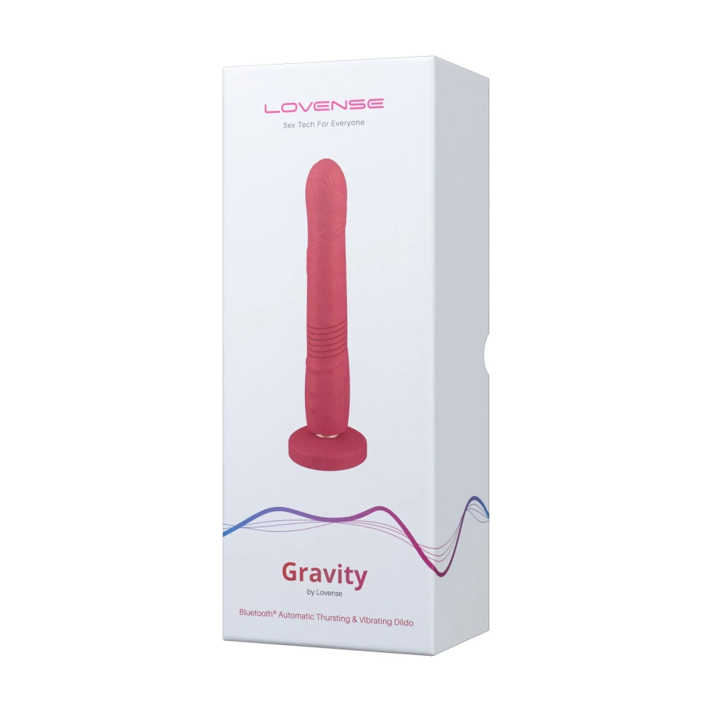 Смарт мини секс-машина Lovense Gravity, съемная присоска, подходит для вебкома.