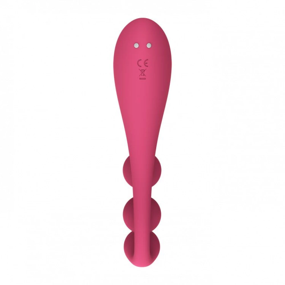 Универсальный вибратор Satisfyer Tri Ball 1, 3 мотора, гнется