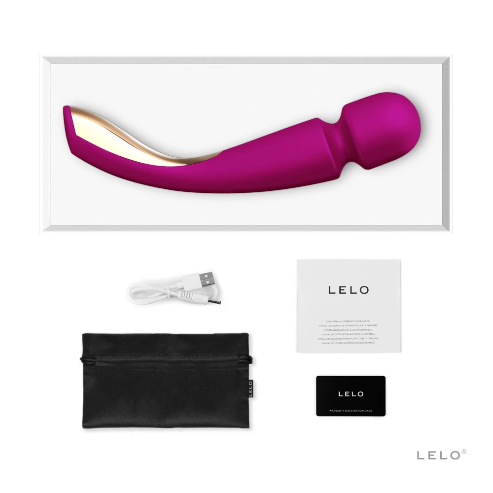 Вибромассажер LELO Smart Wand 2 Medium Deep Rose