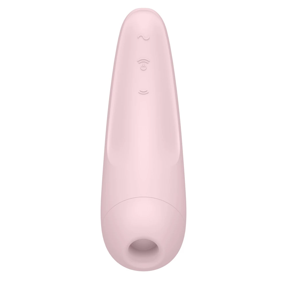 Вакуумный клиторальный стимулятор Satisfyer Curvy 2+ Pink