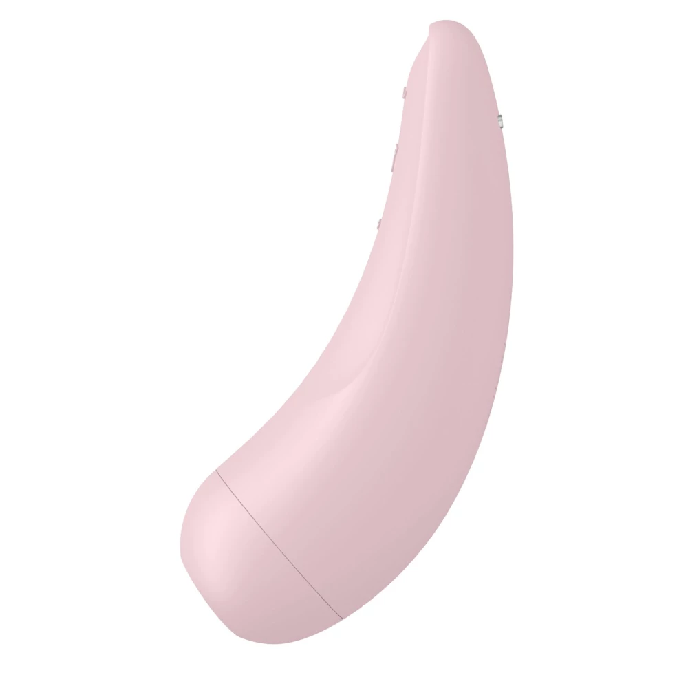 Вакуумный клиторальный стимулятор Satisfyer Curvy 2+ Pink