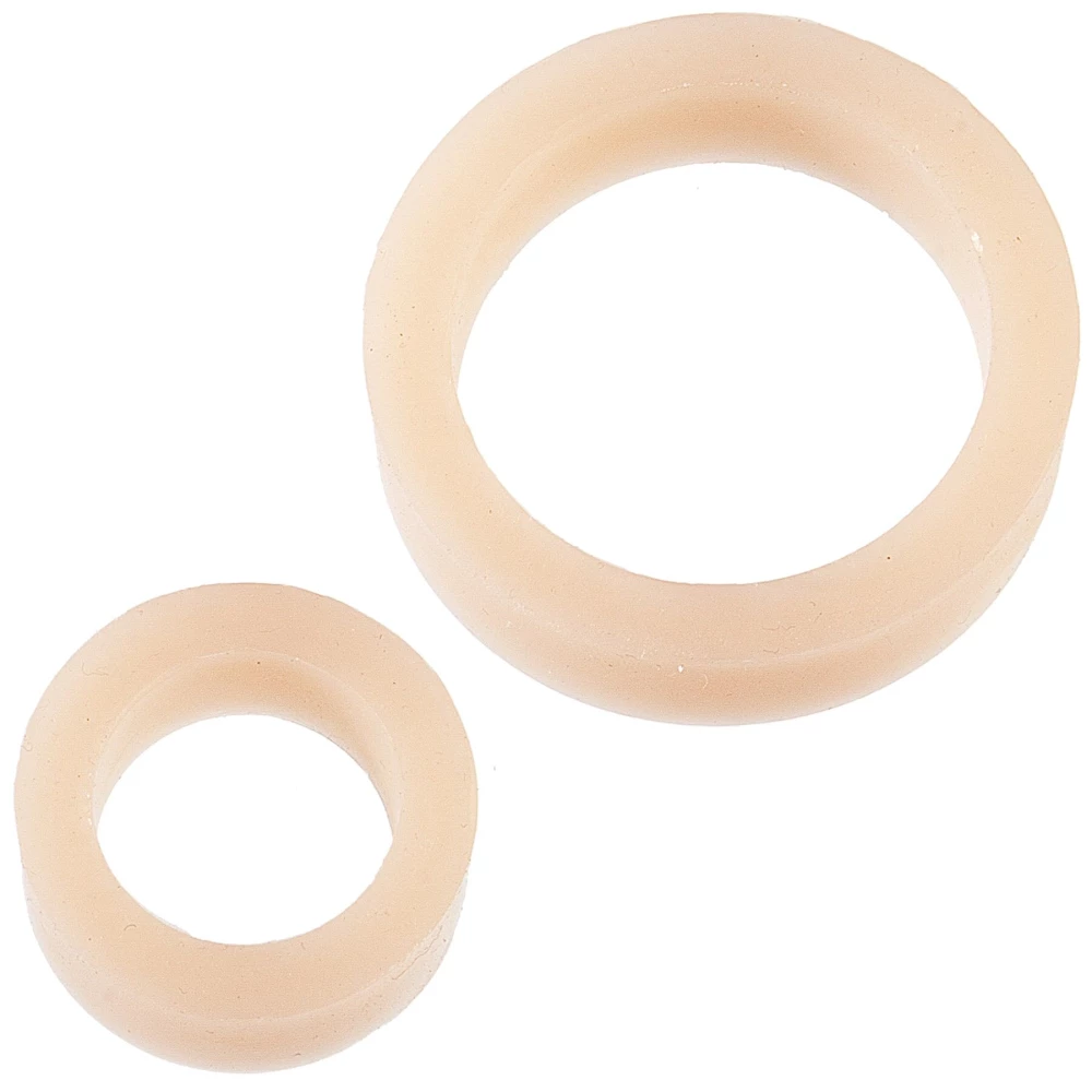 Набор эрекционных колец Doc Johnson Platinum Premium Silicone — The C-Rings — White