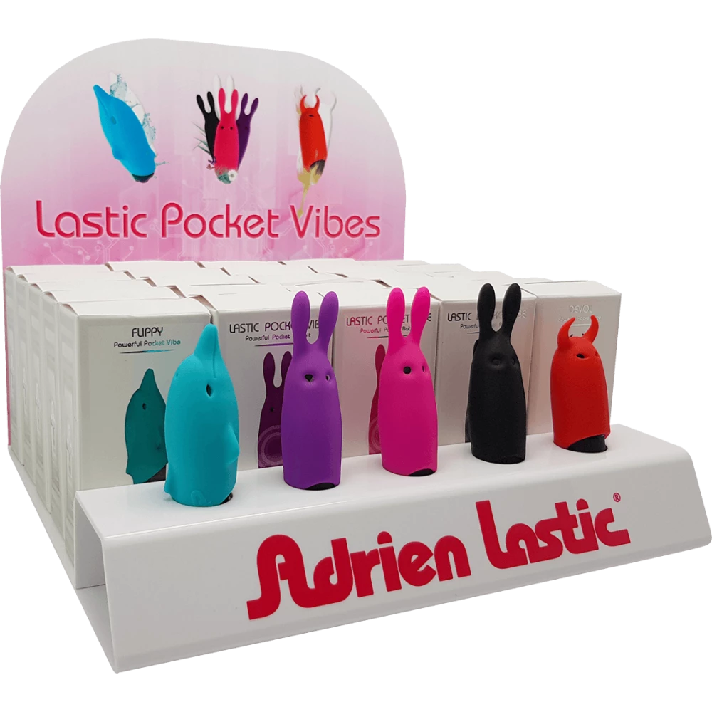 Набір вібраторів Adrien Lastic Promo Pack Pocket Vibe (25 шт + тестери)