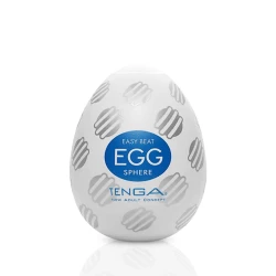 Мастурбатор-яйцо Tenga Egg Sphere с многоуровневым рельефом