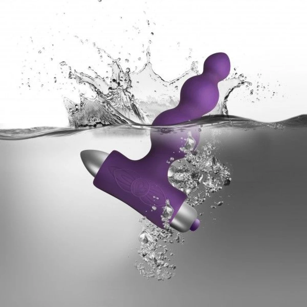 Анальный вибратор Rocks Off Petite Sensations – Bubbles Purple