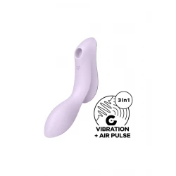 Вакуумный стимулятор с вибрацией Satisfyer Curvy Trinity 2 Violet