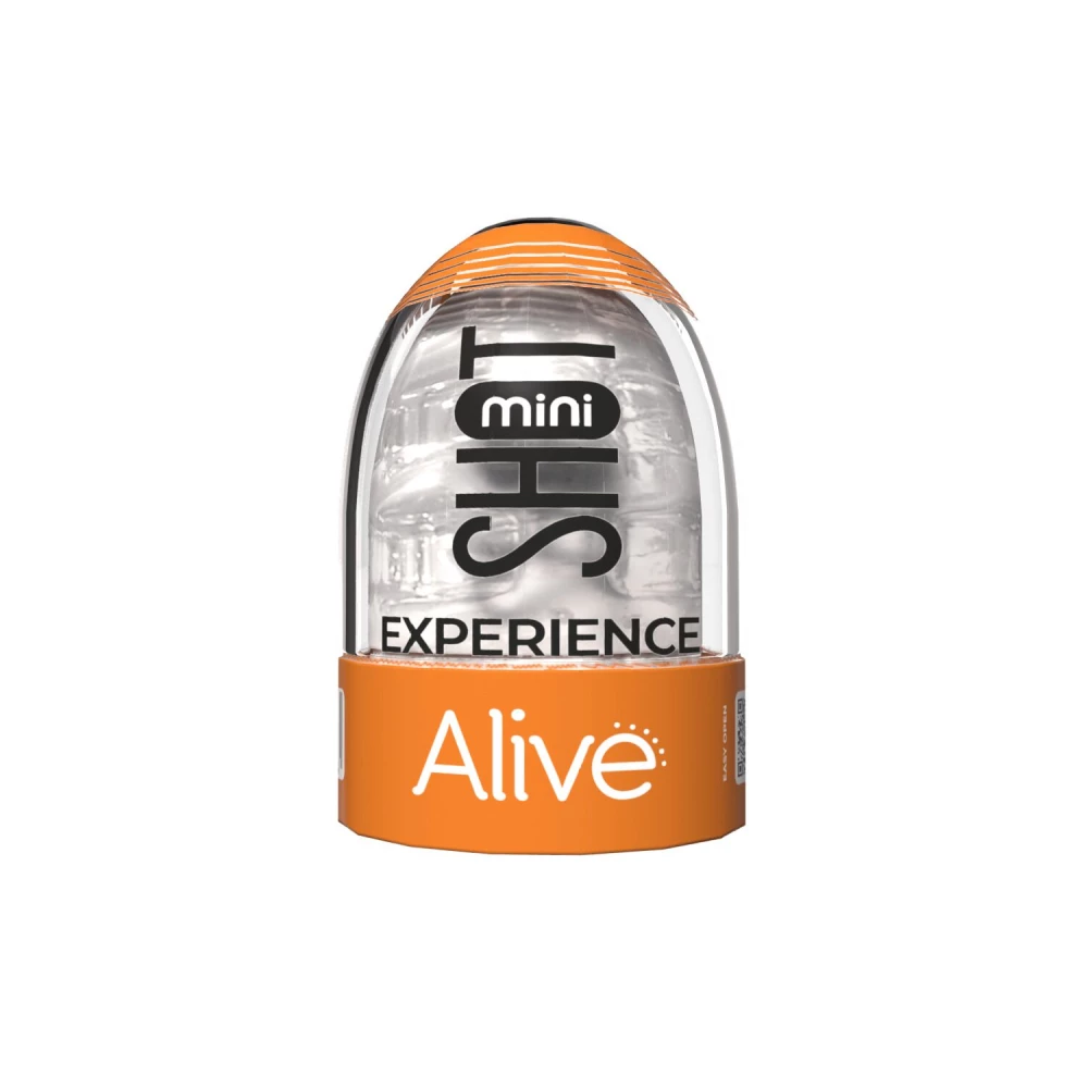 Минимастурбатор Alive Mini Masturbator (Transparent)