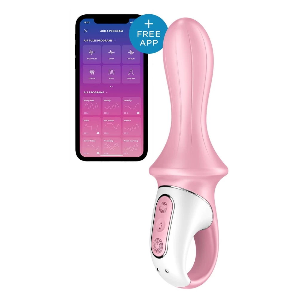 Анальный смарт-вибратор Satisfyer Air Pump Booty 5+.