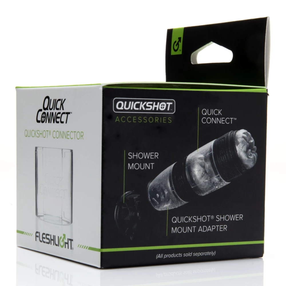 Адаптер Fleshlight Quickshot Quick Connect для з“єднання двох Квікшотов в одну іграшку