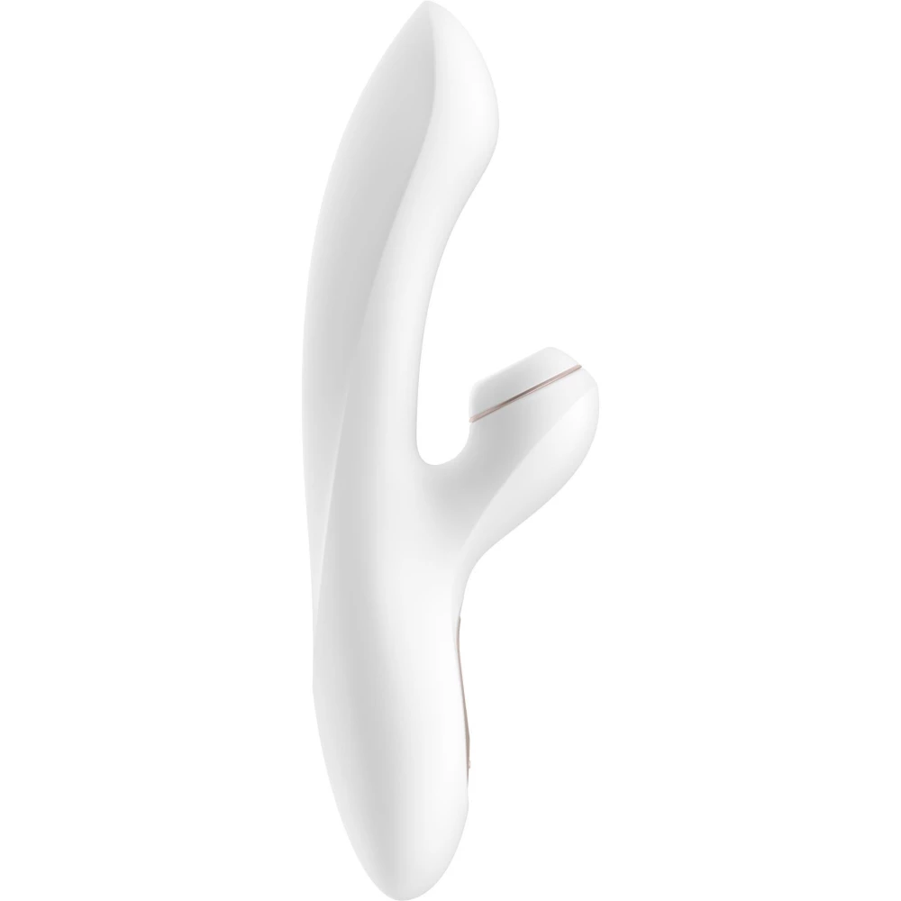 Вакуумный вибратор кролик Satisfyer Pro Plus G-Spot Rabbit, первый кролик с вакуумом и вибрацией