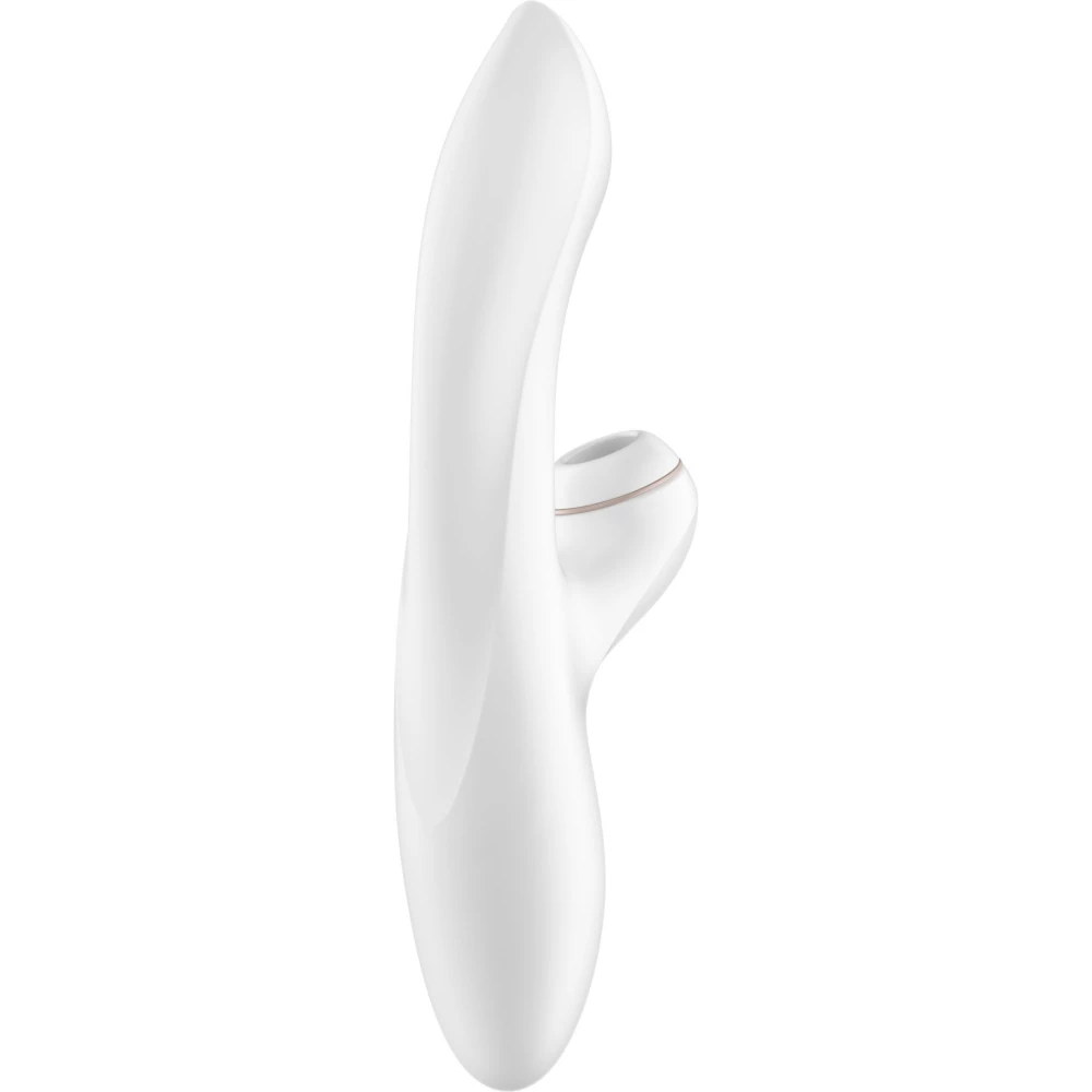 Вакуумный вибратор кролик Satisfyer Pro Plus G-Spot Rabbit, первый кролик с вакуумом и вибрацией