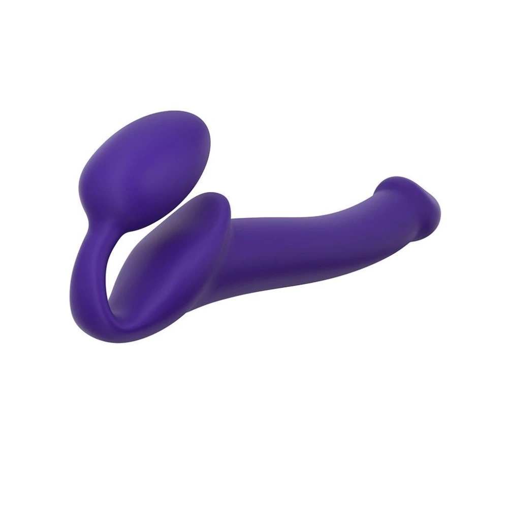 Безремінний страпон Strap-On-Me Violet M, повністю регульований, діаметр 3,3 см