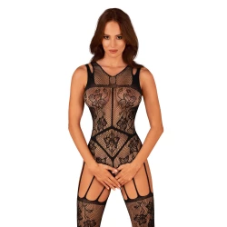 Бодистокинг Obsessive Bodystocking F239 S/M/L, с доступом