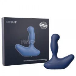 Массажер простаты Nexus Revo New Blue с вращающейся головкой макс. диаметр 3,2 см