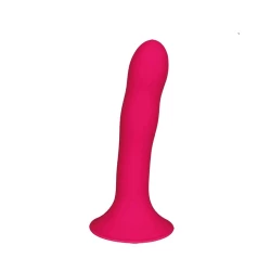 Дилдо с присоской Adrien Lastic Hitsens 4 Pink, отлично для страпона, диаметр 3,7см, длина 17,8см.