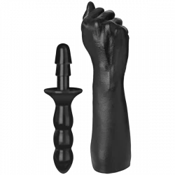Кулак для фистинга Doc Johnson Titanmen Fist with Vac-U-Lock Compatible Handle, диаметр 7,6 см