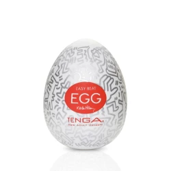 Мастурбатор-яйцо Tenga Keith Haring Egg Party