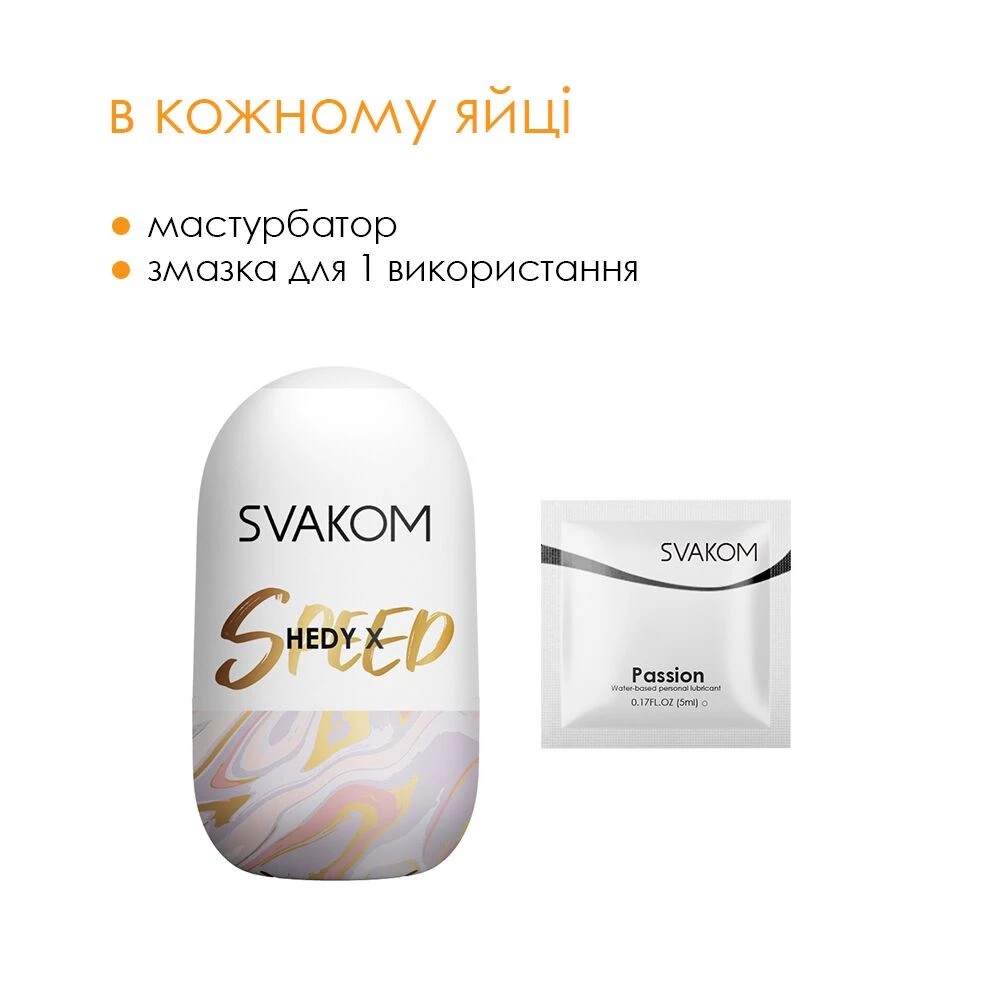 Набор яиц мастурбаторов Svakom Hedy X-Speed